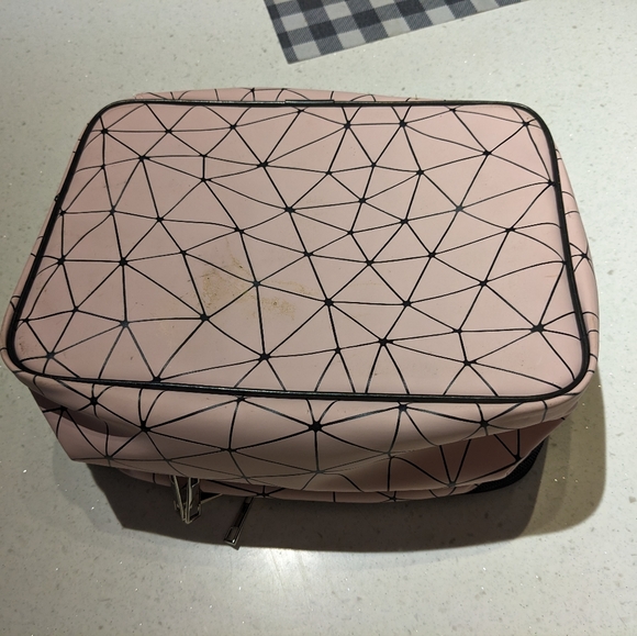 MKPCW makeup bag Double-layer cosmetic bag with brush bag and divider - Picture 5 of 5